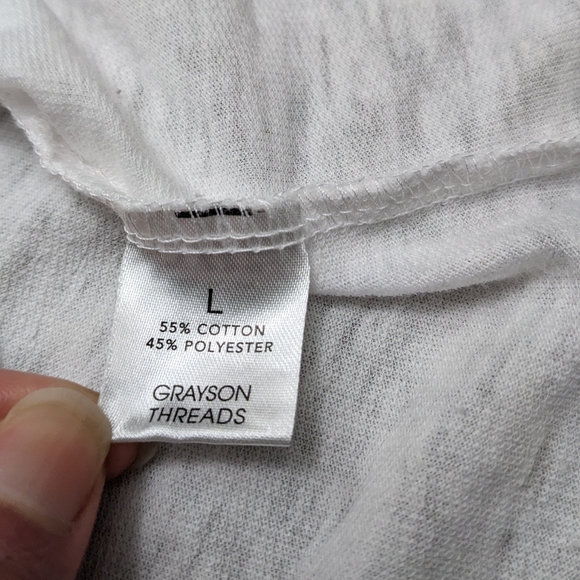 (2/$25) Grayson Threads lightweight cotton blend crewneck humour tank - Picture 9 of 11